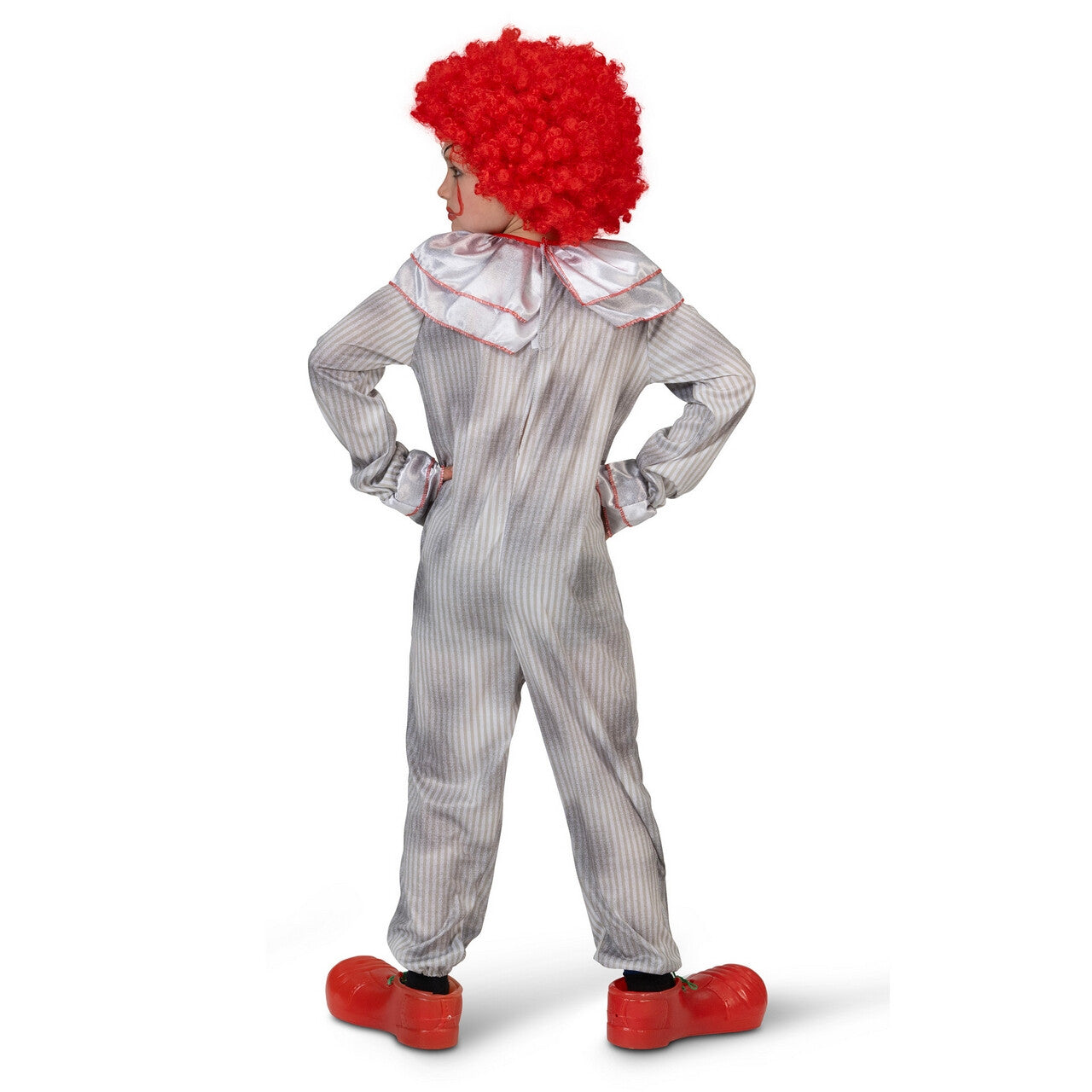 Op deze afbeelding zie je een Kostuums, van het merk Funny Fashion. Geen Zin Om Te Spelen Enge Clown Kind Kostuum