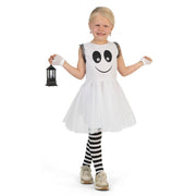 Op deze afbeelding zie je een Kostuums, van het merk Funny Fashion. Vriendelijk Spookje Sammie Meisje Kostuum