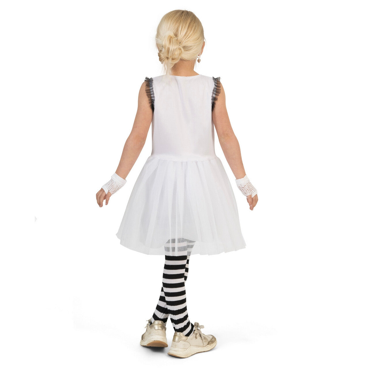 Op deze afbeelding zie je een Kostuums, van het merk Funny Fashion. Vriendelijk Spookje Sammie Meisje Kostuum