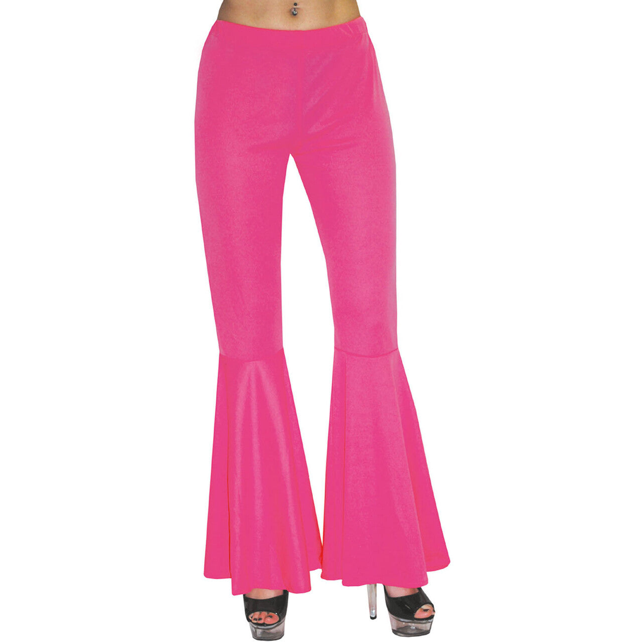 Op deze afbeelding zie je een Kostuums, van het merk Funny Fashion. Hippie Broek Roze Meisje