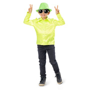 Op deze afbeelding zie je een Kostuums, van het merk Funny Fashion. Oogie Boogie Shirt Kind Kostuum