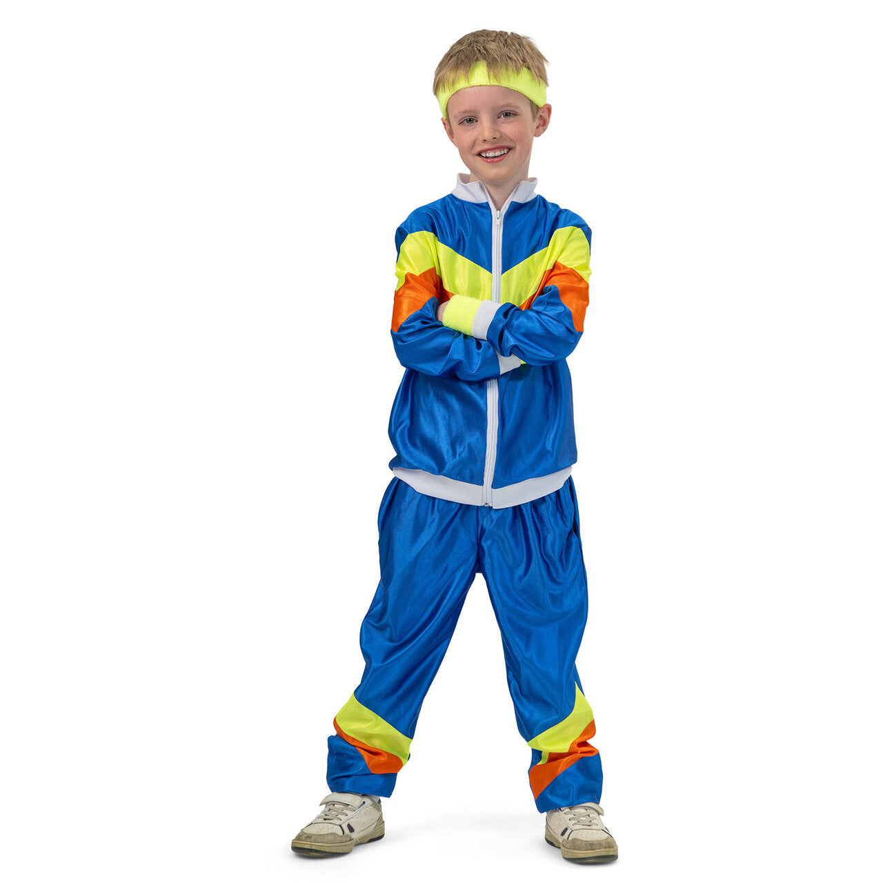 Op deze afbeelding zie je een Kostuums, van het merk Funny Fashion. Trainingspak Sport En Spel Kind Kostuum