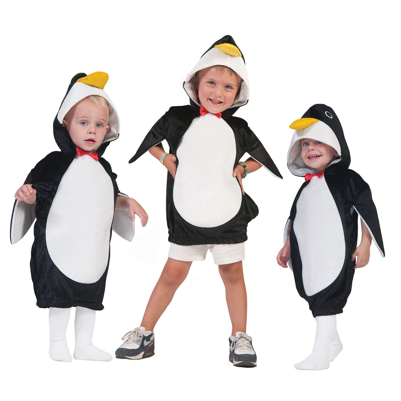 Op deze afbeelding zie je een Kostuums, van het merk Funny Fashion. Lief Pinguin Pak Kind