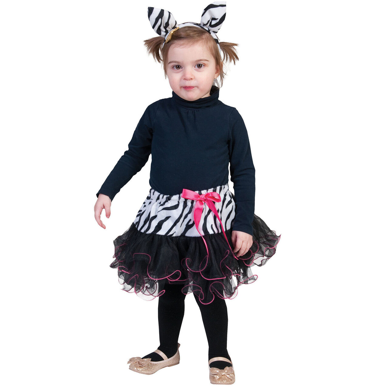 Op deze afbeelding zie je een Kostuums, van het merk Funny Fashion. Zebra Set Baby Meisje