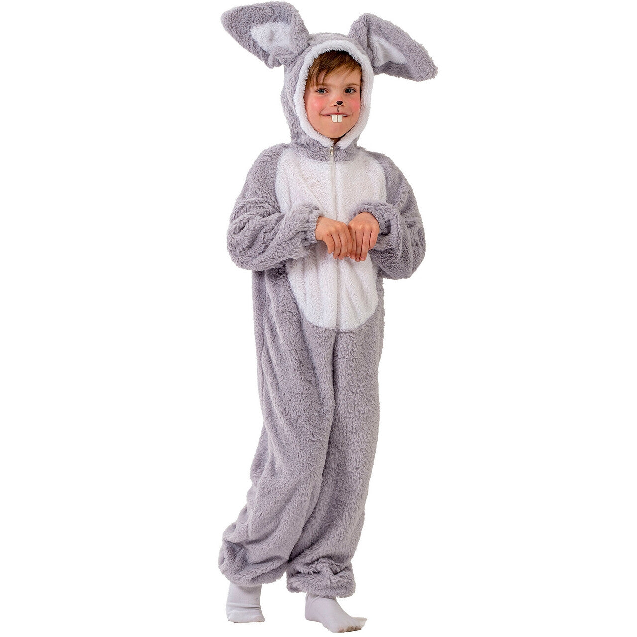 Op deze afbeelding zie je een Kostuums, van het merk Funny Fashion. Fijn Om Een Konijn Te Zijn Kind Kostuum