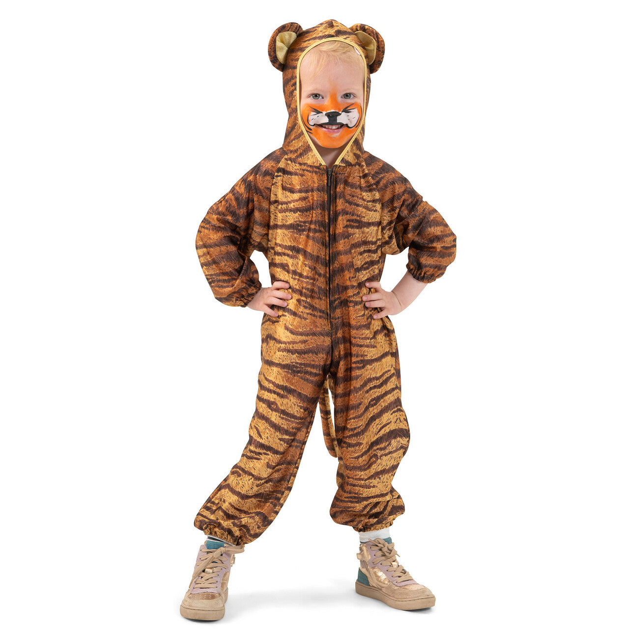 Op deze afbeelding zie je een Kostuums, van het merk Funny Fashion. Snuffel De Tijger Kind Kostuum