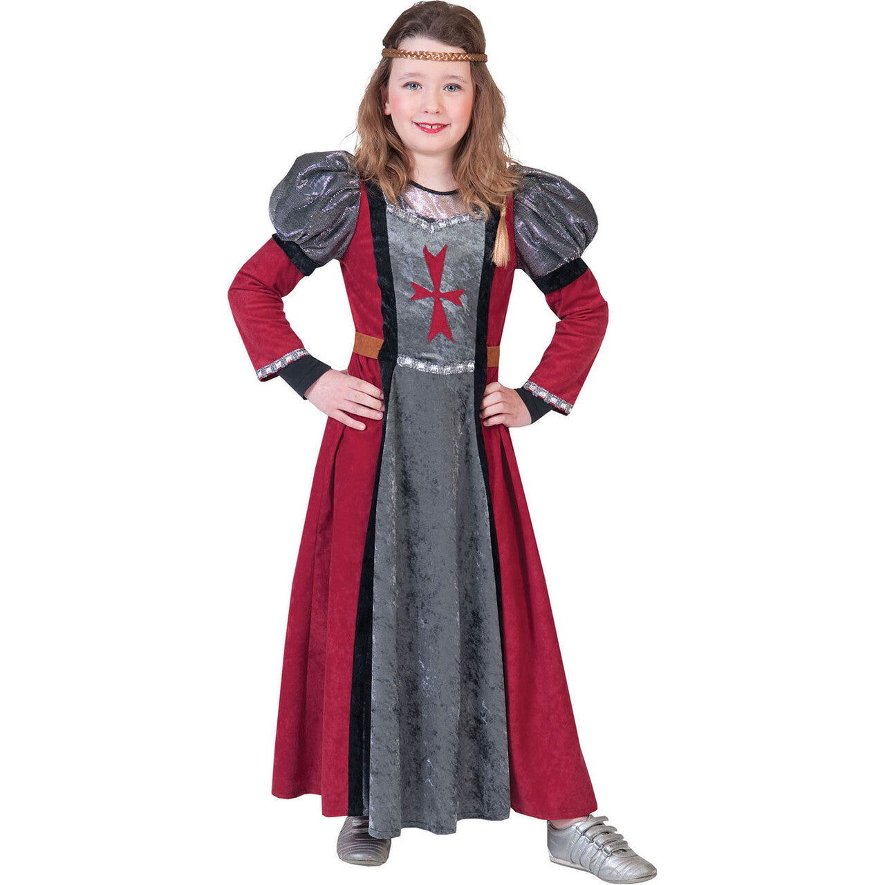 Op deze afbeelding zie je een Kostuums, van het merk Funny Fashion. Roughside Lady Jurk Meisje