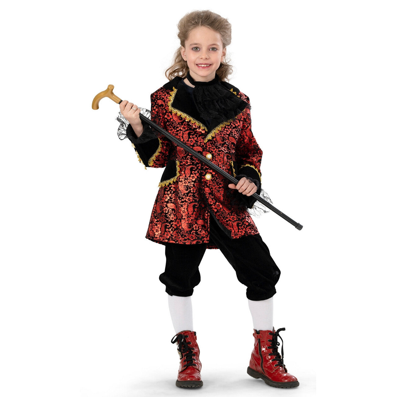 Op deze afbeelding zie je een Kostuums, van het merk Funny Fashion. Kind Van Adel Guusje Kind Kostuum
