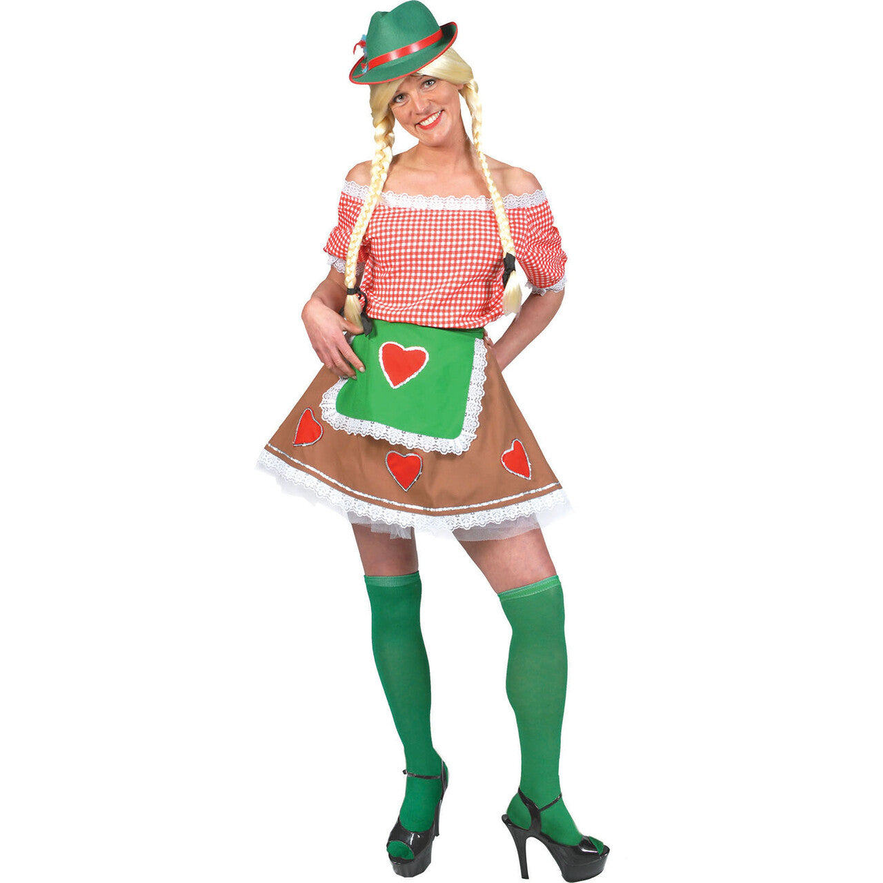 Op deze afbeelding zie je een Kostuums, van het merk Funny Fashion. Munchen Dirndl Vrouw Kostuum