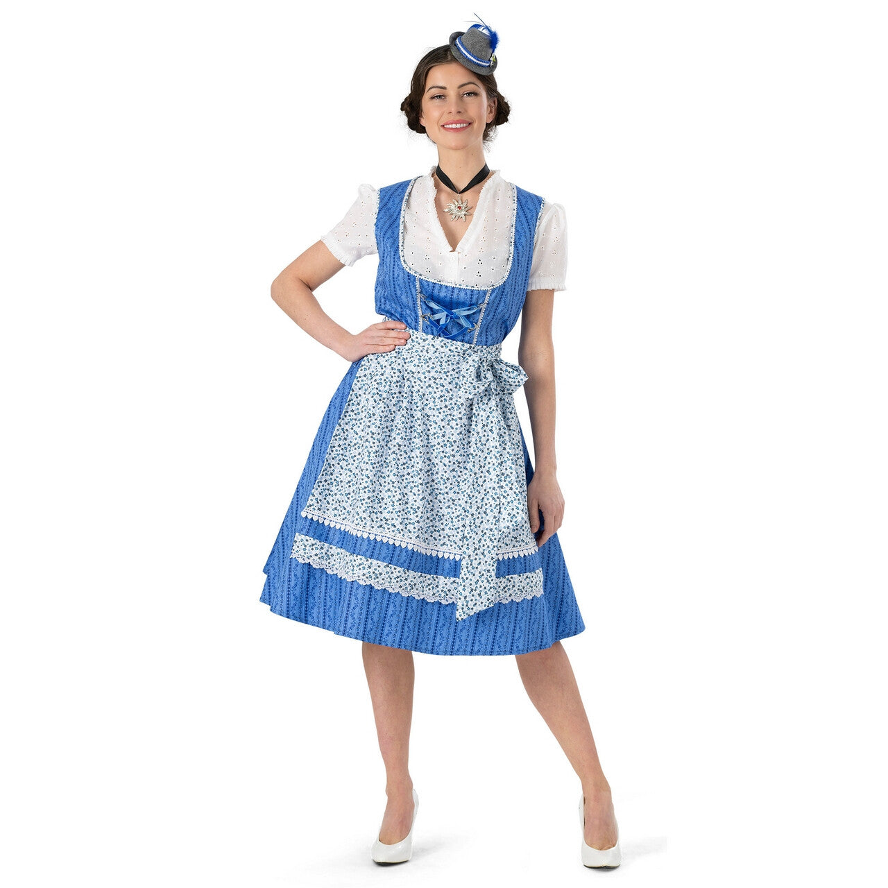 Op deze afbeelding zie je een Kostuums, van het merk Funny Fashion. Duits Bierplezier Heike Vrouw Kostuum