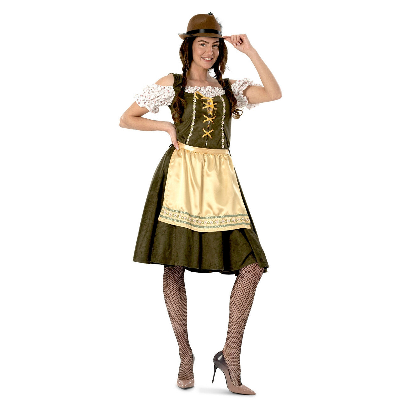Op deze afbeelding zie je een Kostuums, van het merk Funny Fashion. Best Op Oktoberfest Beatrijs Vrouw Kostuum