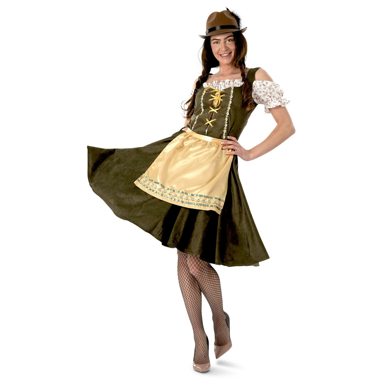Op deze afbeelding zie je een Kostuums, van het merk Funny Fashion. Best Op Oktoberfest Beatrijs Vrouw Kostuum