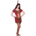 Red Hawk Vrouw Kostuum