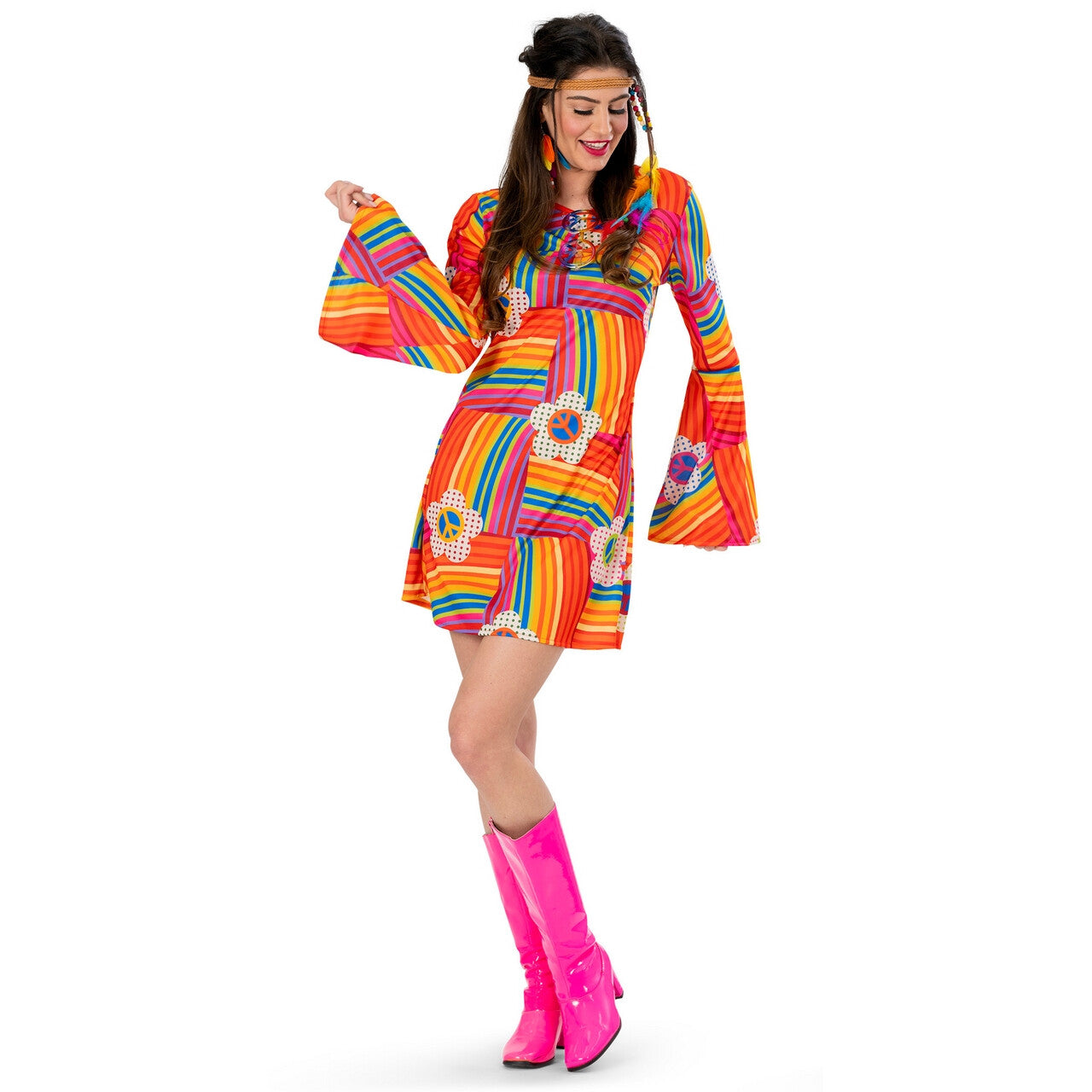 Op deze afbeelding zie je een Kostuums, van het merk Funny Fashion. Sjanel Dress Vrouw