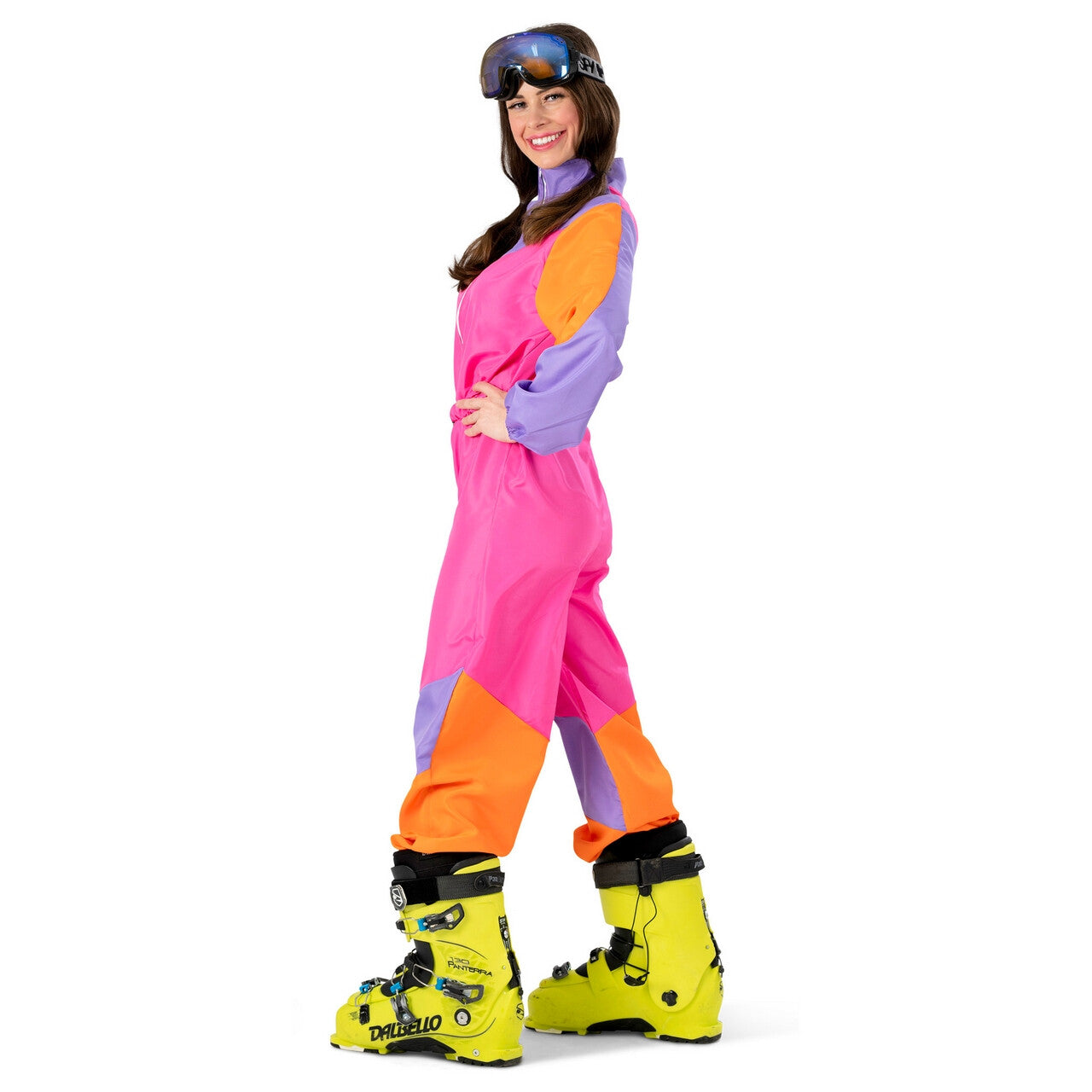 Op deze afbeelding zie je een Kostuums, van het merk Funny Fashion. Skiing Skylar Vrouw Kostuum