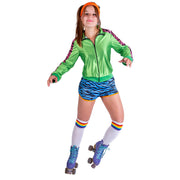 Op deze afbeelding zie je een Kostuums, van het merk Funny Fashion. Miss Rollerskate Vrouw Kostuum