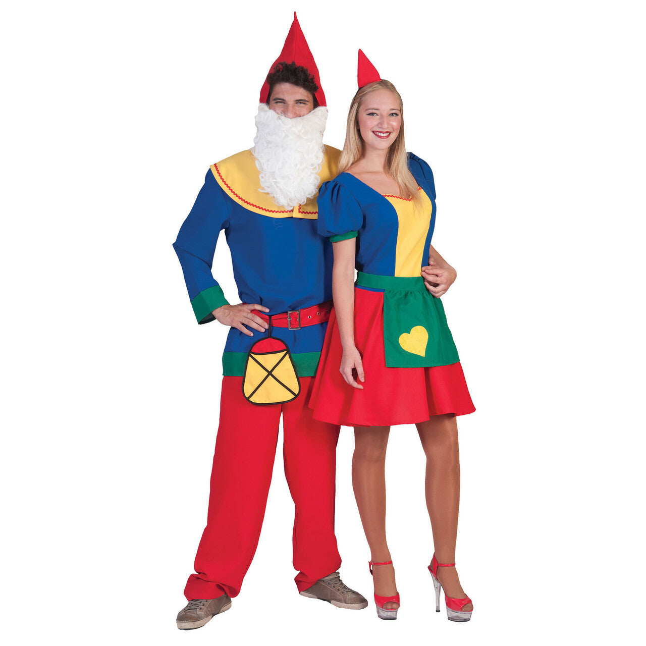 Op deze afbeelding zie je een Kostuums, van het merk Funny Fashion. Kleurige Sprookjesboek Jurk Vrouw