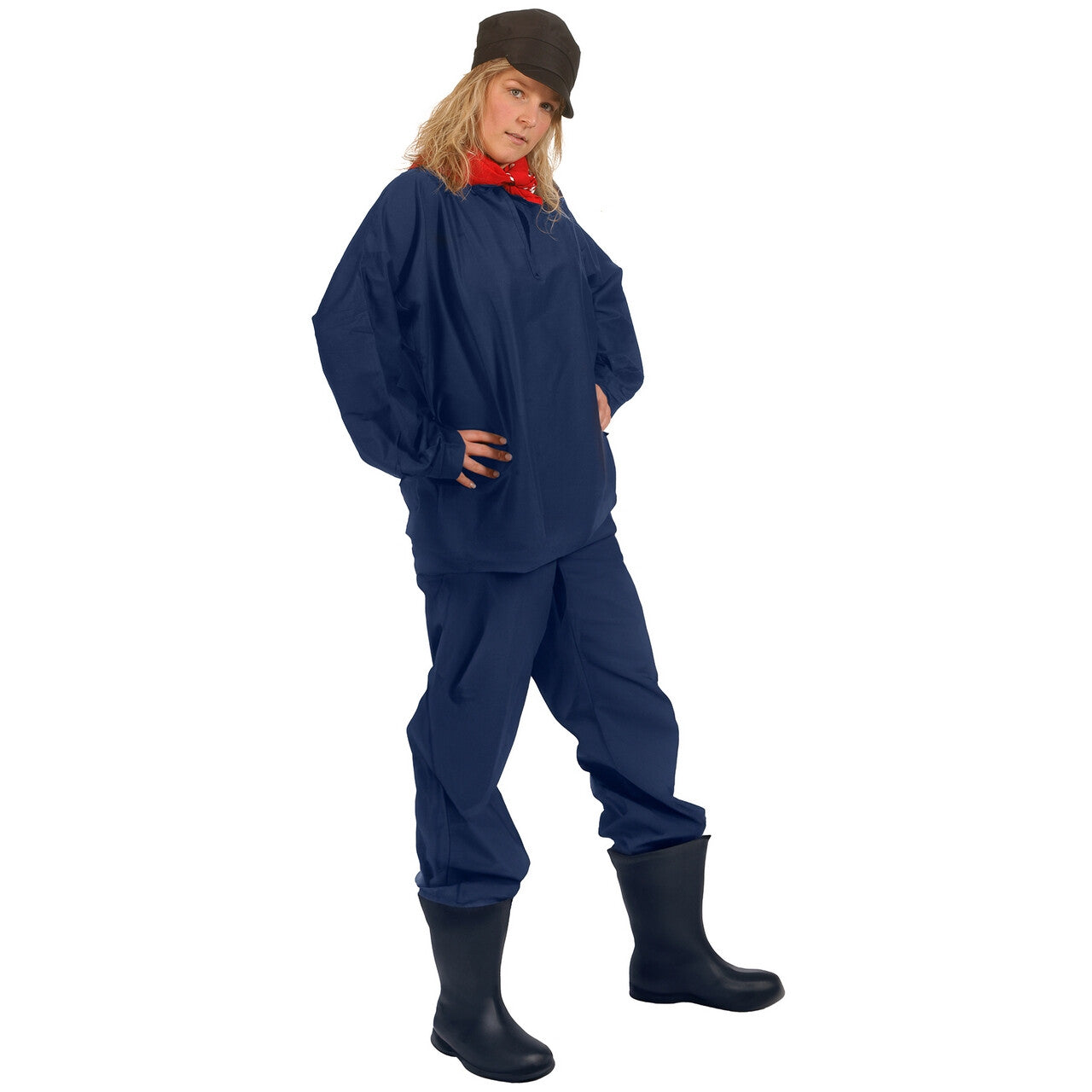 Op deze afbeelding zie je een Kostuums, van het merk Funny Fashion. Boerenkiel Boerin Bertie Vrouw