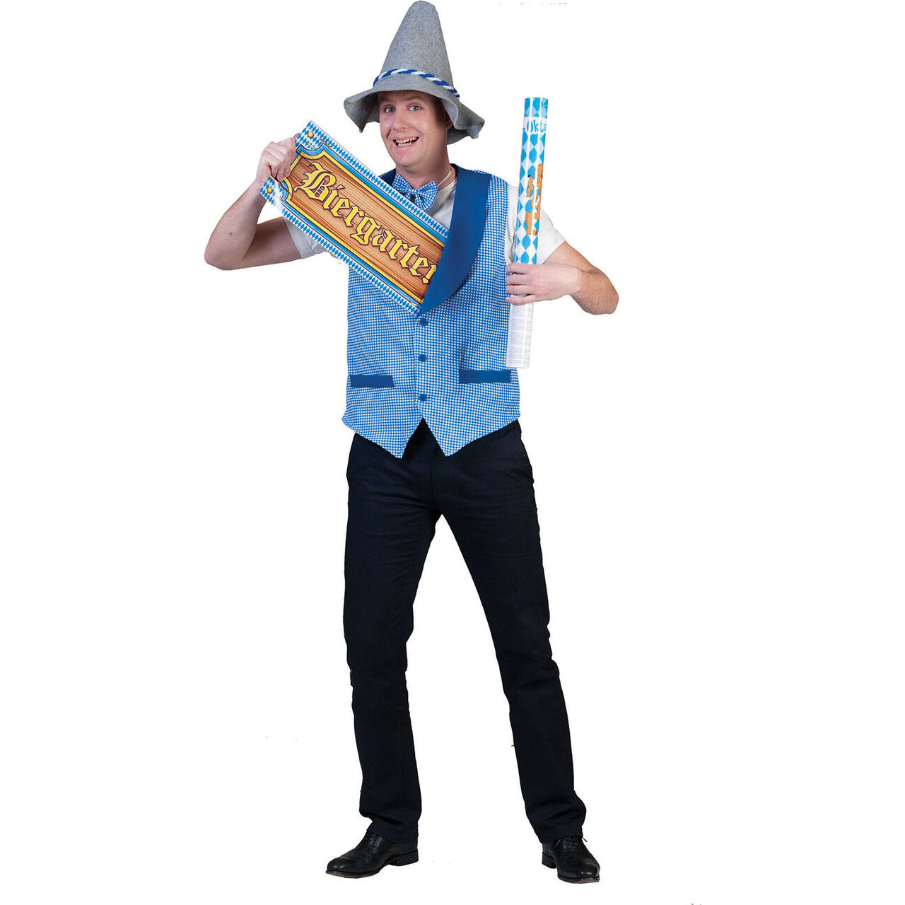 Op deze afbeelding zie je een Kostuums, van het merk Funny Fashion. Mohrenschmarrn Oktoberfest Man