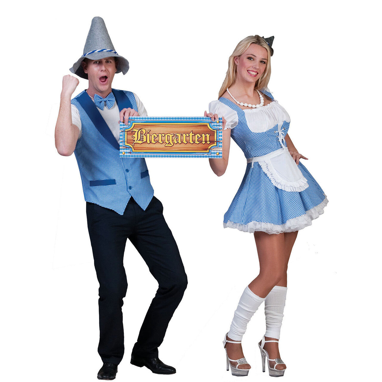 Op deze afbeelding zie je een Kostuums, van het merk Funny Fashion. Mohrenschmarrn Oktoberfest Man