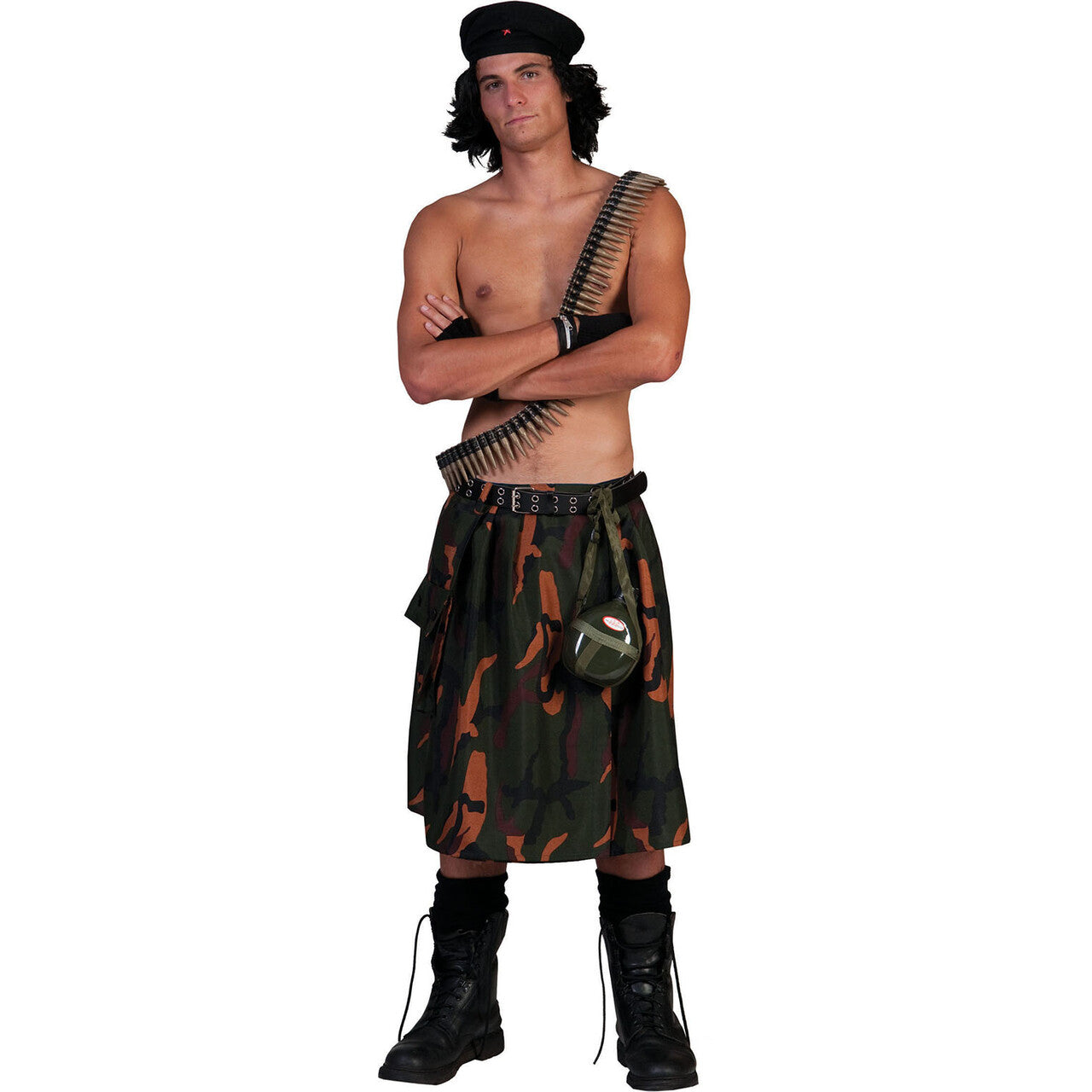 Op deze afbeelding zie je een Kostuums, van het merk Funny Fashion. Commando Crazy Kostuum