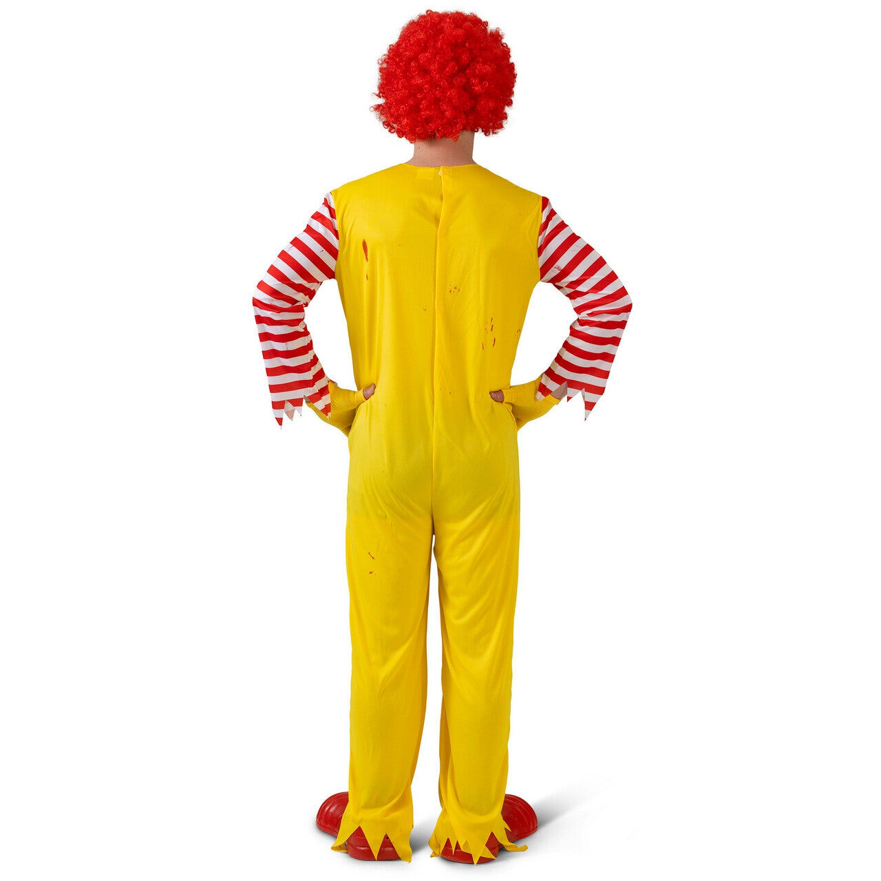 Op deze afbeelding zie je een Kostuums, van het merk Funny Fashion. Mchamburger Clown Kostuum