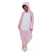 Op deze afbeelding zie je een Kostuums, van het merk Funny Fashion. Roze Gewassen Varkentje Kostuum