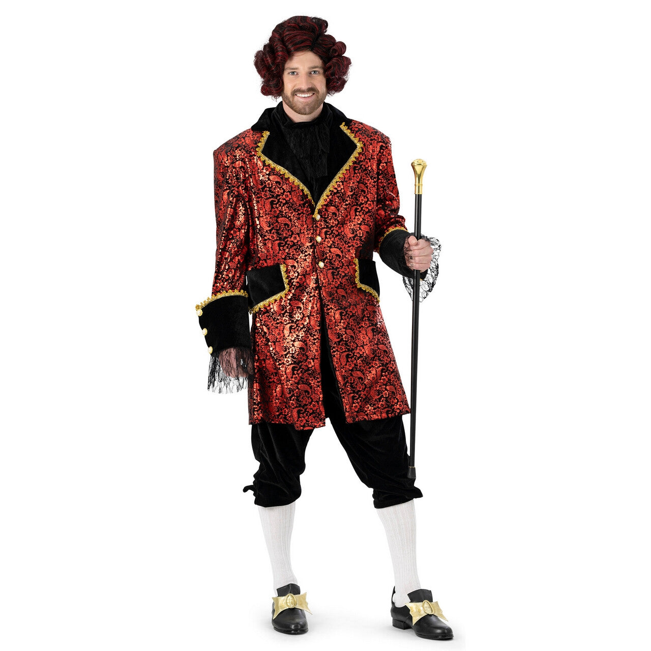 Op deze afbeelding zie je een Kostuums, van het merk Funny Fashion. Rijke Hertog Duke Man Kostuum