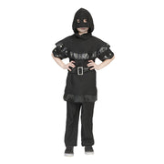 Op deze afbeelding zie je een Kostuums, van het merk Funny Fashion. Zwarte Beul Afschrikko Jongen Kostuum