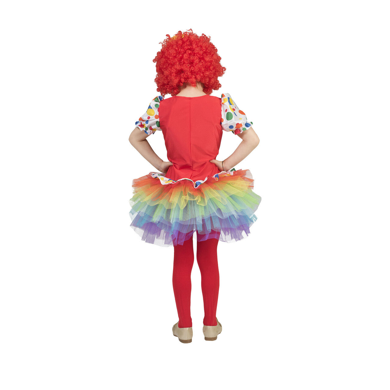 Op deze afbeelding zie je een Kostuums, van het merk Funny Fashion. Pierrot Clown Meisje Kostuum