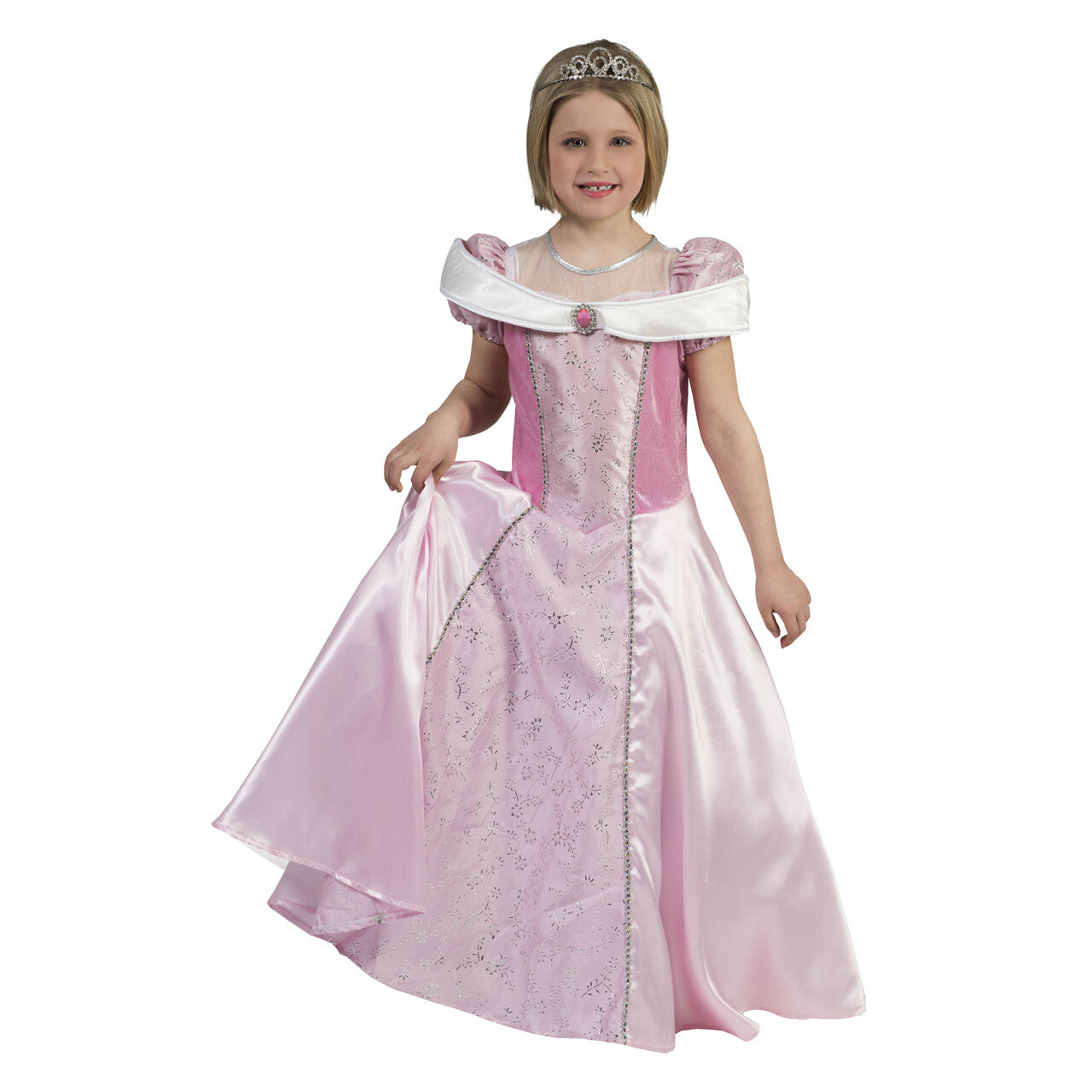 Op deze afbeelding zie je een Kostuums, van het merk Funny Fashion. Chique Koningin Amalia Meisje Kostuum