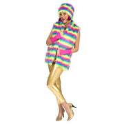 Op deze afbeelding zie je een Accessoires, van het merk Funny Fashion. Bonte Monstermuts