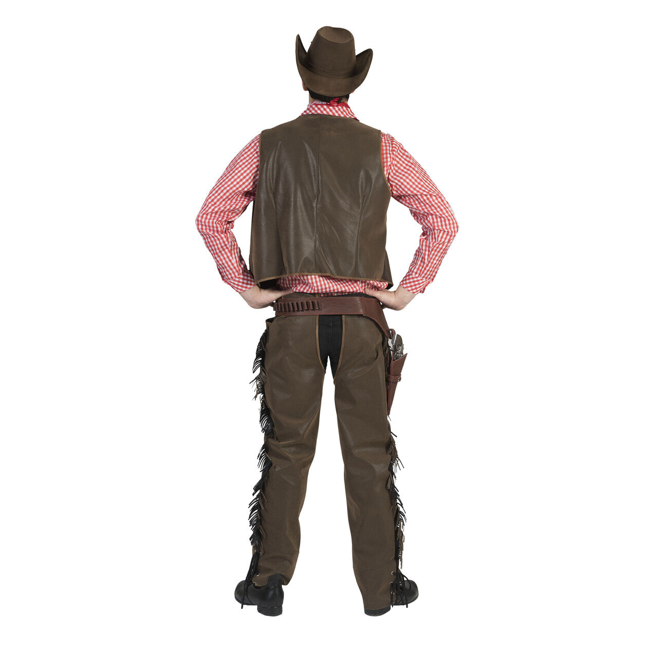 Op deze afbeelding zie je een Kostuums, van het merk Funny Fashion. Wild West Wade Man Kostuum