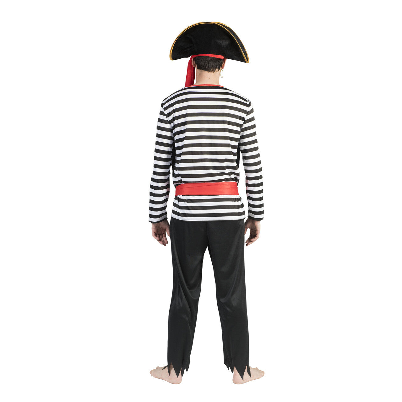 Op deze afbeelding zie je een Kostuums, van het merk Funny Fashion. Pat De Piraat Man Kostuum