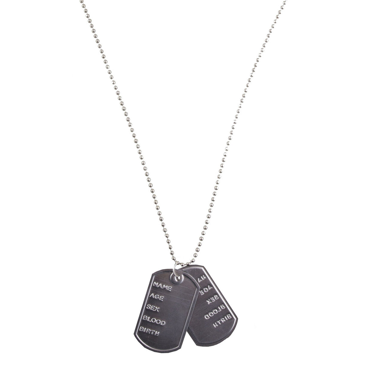 Op deze afbeelding zie je een Accessoires, van het merk Funny Fashion. Dog Tag Militair Naamplaatje
