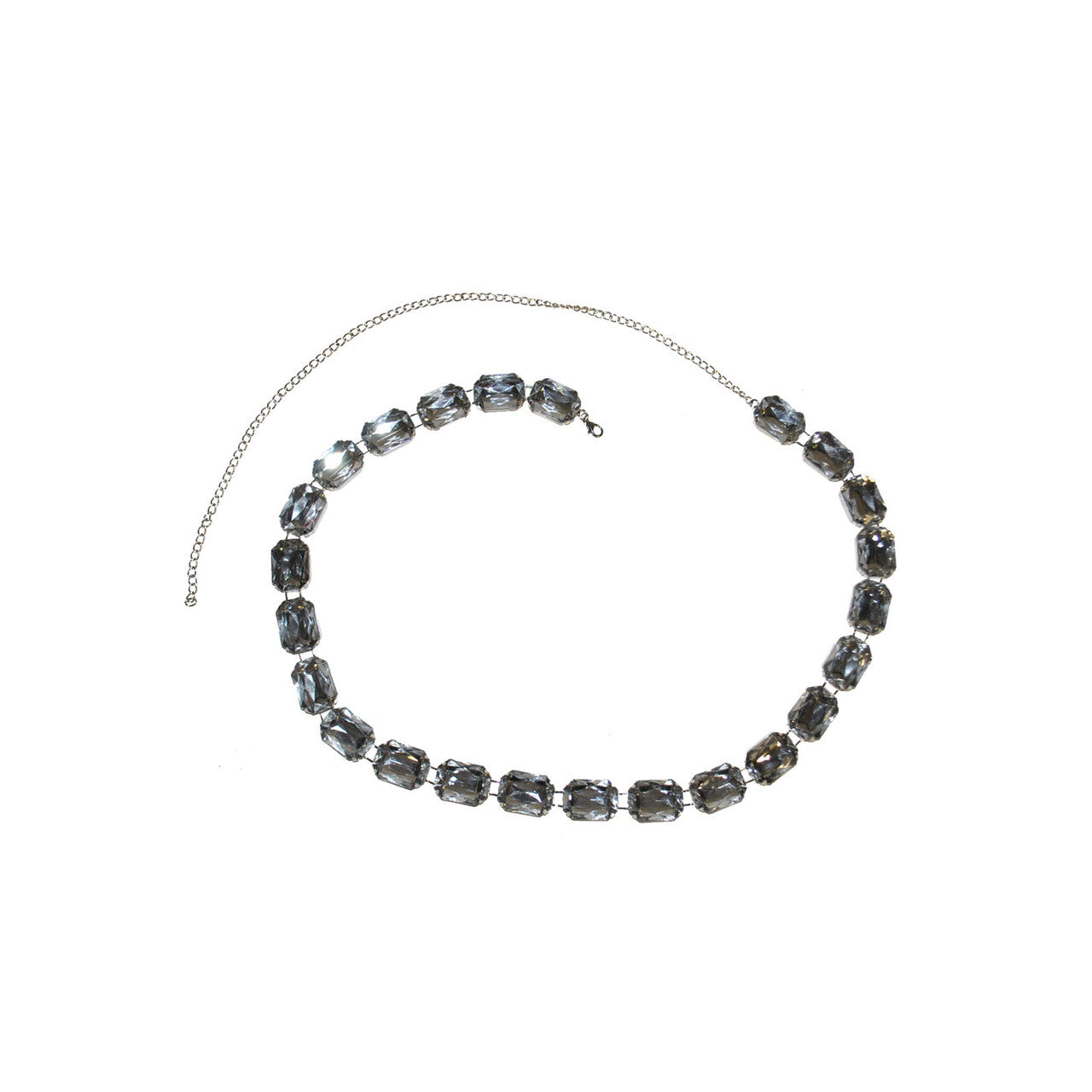 Op deze afbeelding zie je een Accessoires, van het merk Funny Fashion. Taille Riem Met Glimmende Stenen