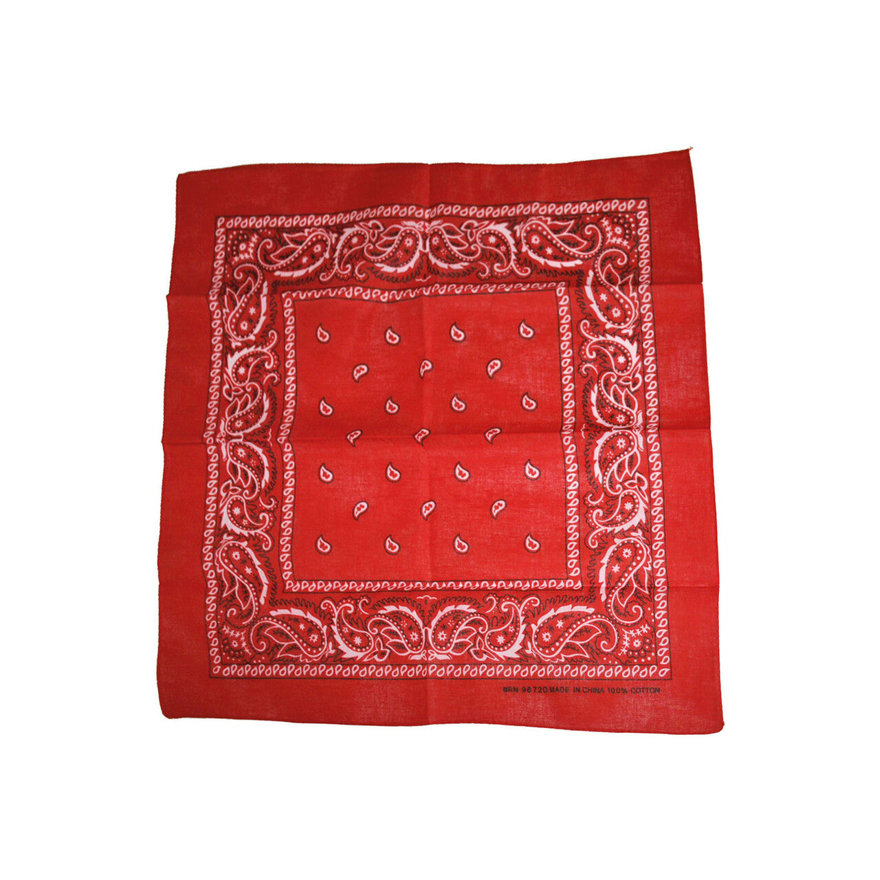 Op deze afbeelding zie je een Accessoires, van het merk Funny Fashion. Bandana Boeren Zakdoek 55 Centimeter
