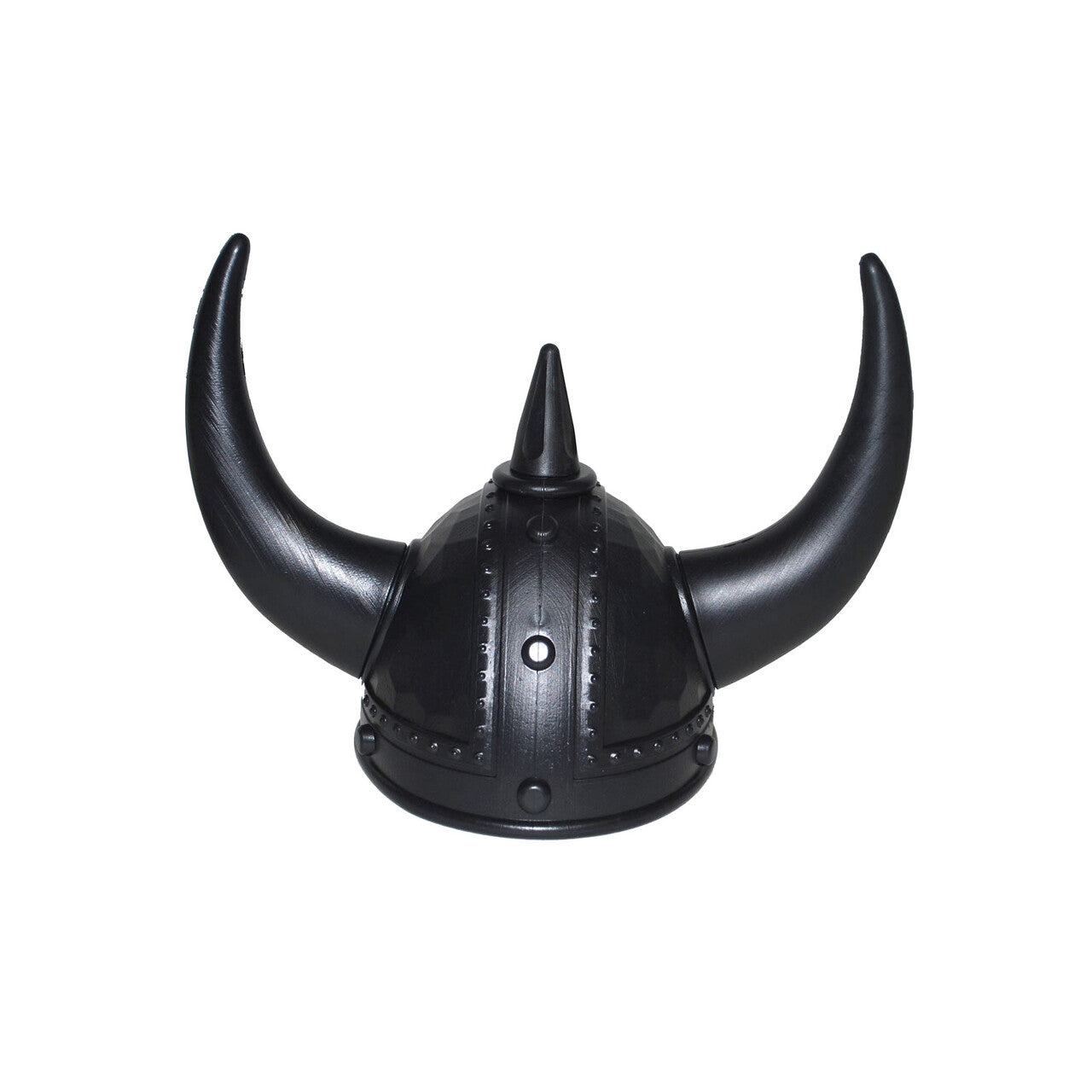 Op deze afbeelding zie je een Accessoires, van het merk Funny Fashion. Venijnige Viking Helm Met Zwarte Hoorns