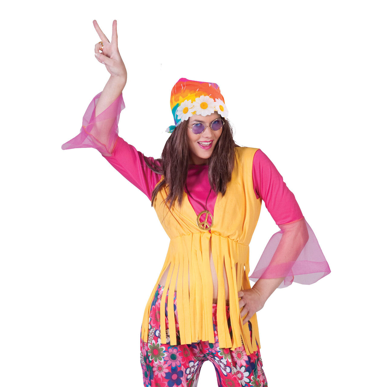 Op deze afbeelding zie je een Accessoires, van het merk Funny Fashion. Hippie Bandana Relax Dude