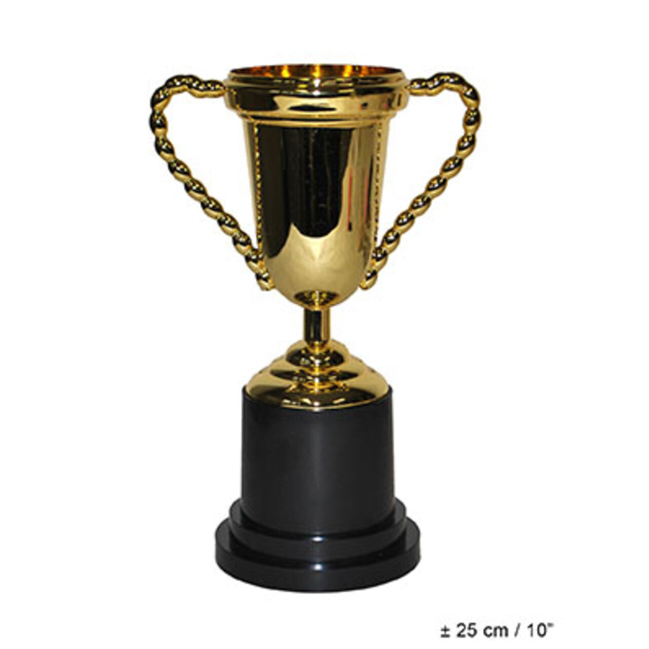 Op deze afbeelding zie je een Decoratie, van het merk Funny Fashion. Beker Trofee Winnaar 25 Centimeter