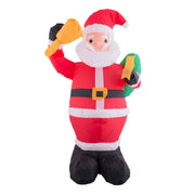 Op deze afbeelding zie je een Accessoires, van het merk Funny Fashion. Opblaasbare Santa Kerstman 120 Centimeter
