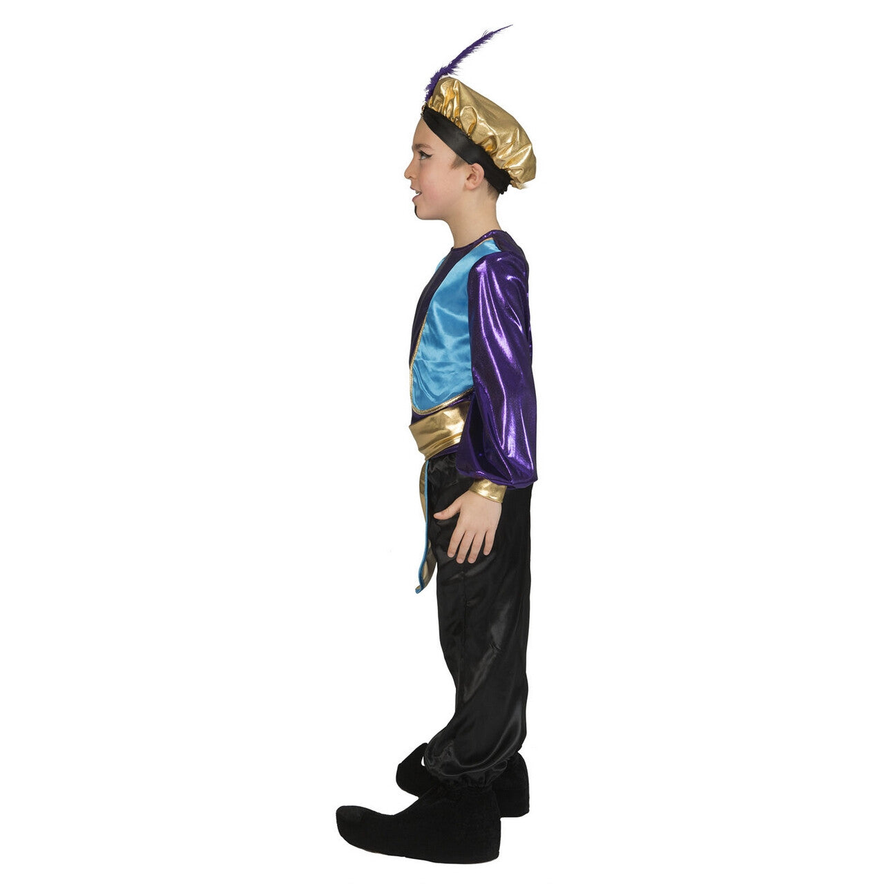 Op deze afbeelding zie je een Kostuums, van het merk Funny Fashion. Sultan Haroen De Derde Jongen Kostuum
