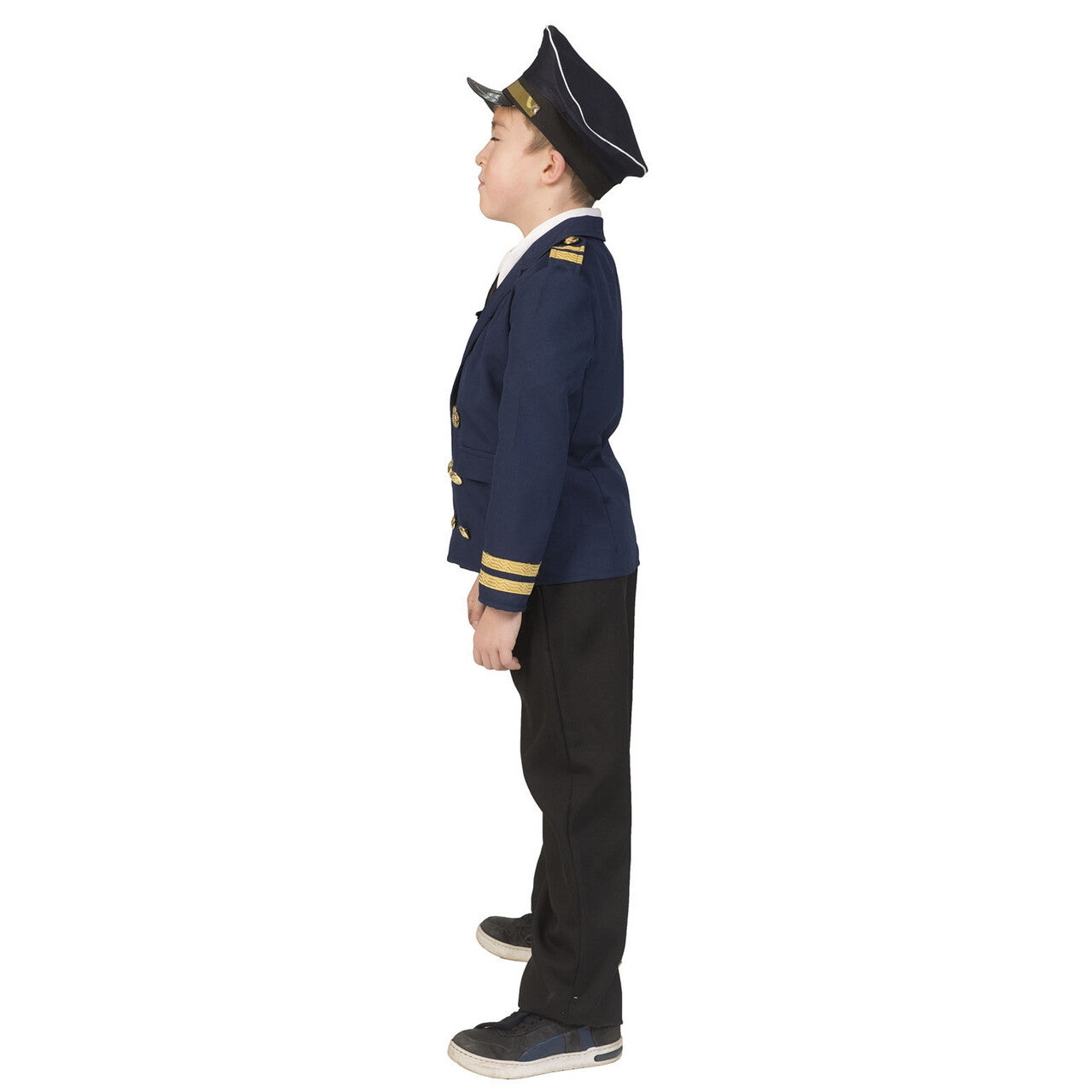 Op deze afbeelding zie je een Kostuums, van het merk Funny Fashion. Jas Piloot Airbus Jongen