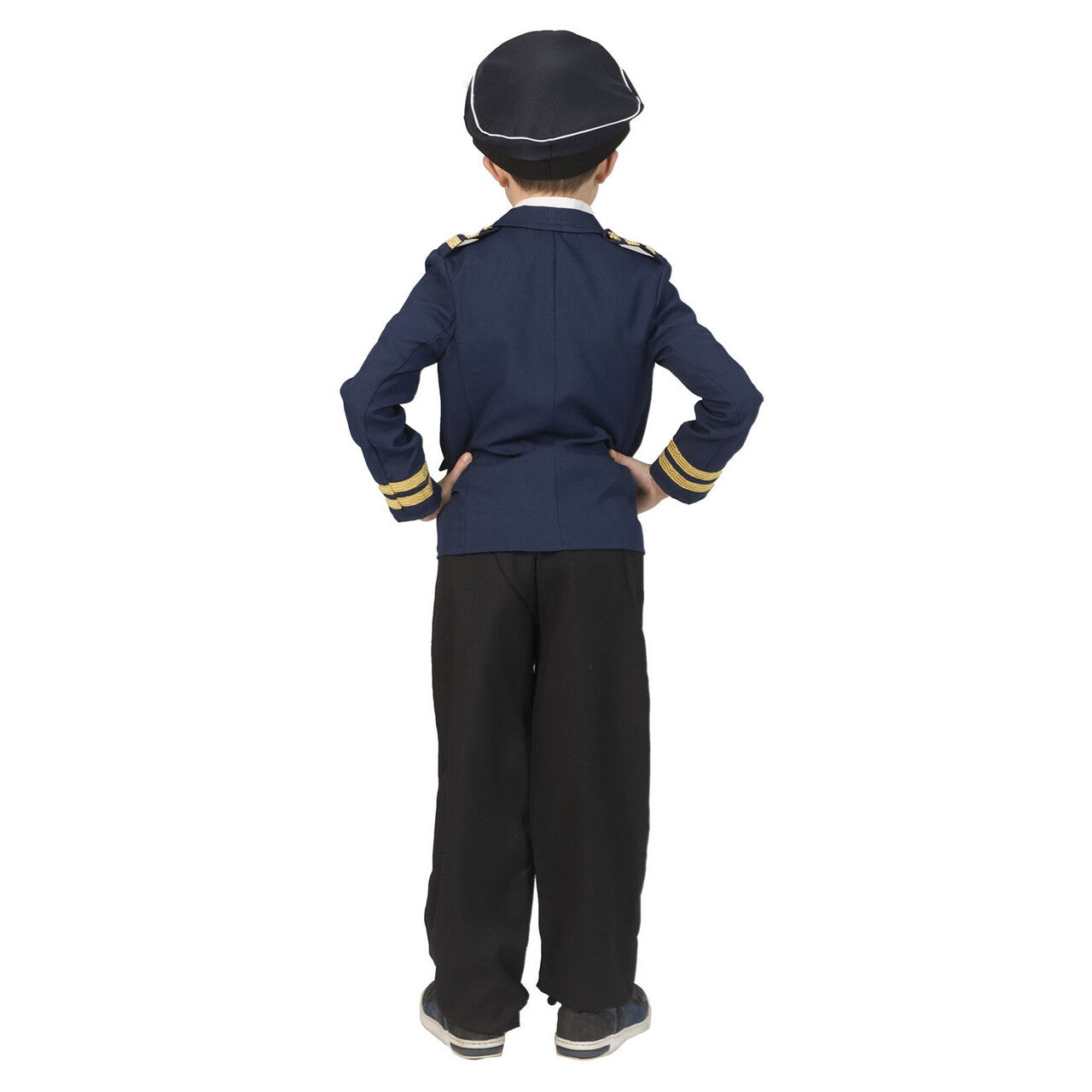 Op deze afbeelding zie je een Kostuums, van het merk Funny Fashion. Jas Piloot Airbus Jongen