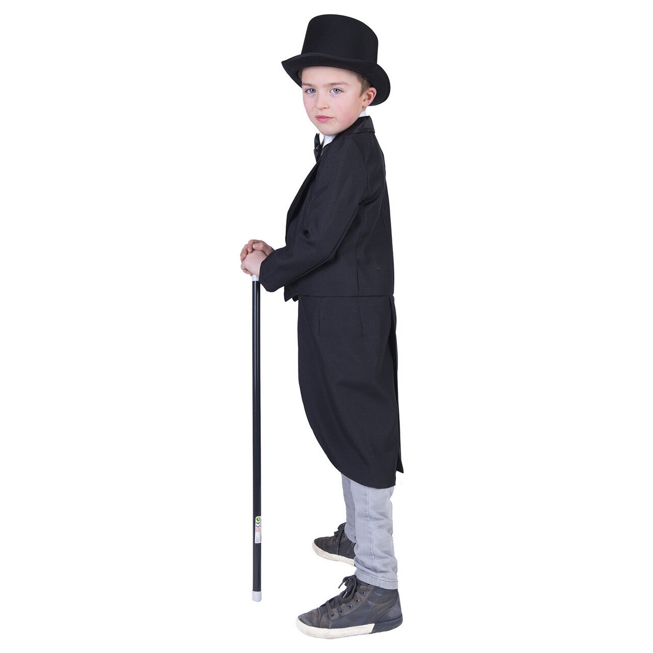 Op deze afbeelding zie je een Kostuums, van het merk Funny Fashion. Rijke Bankier City Londen Slipjas Jongen