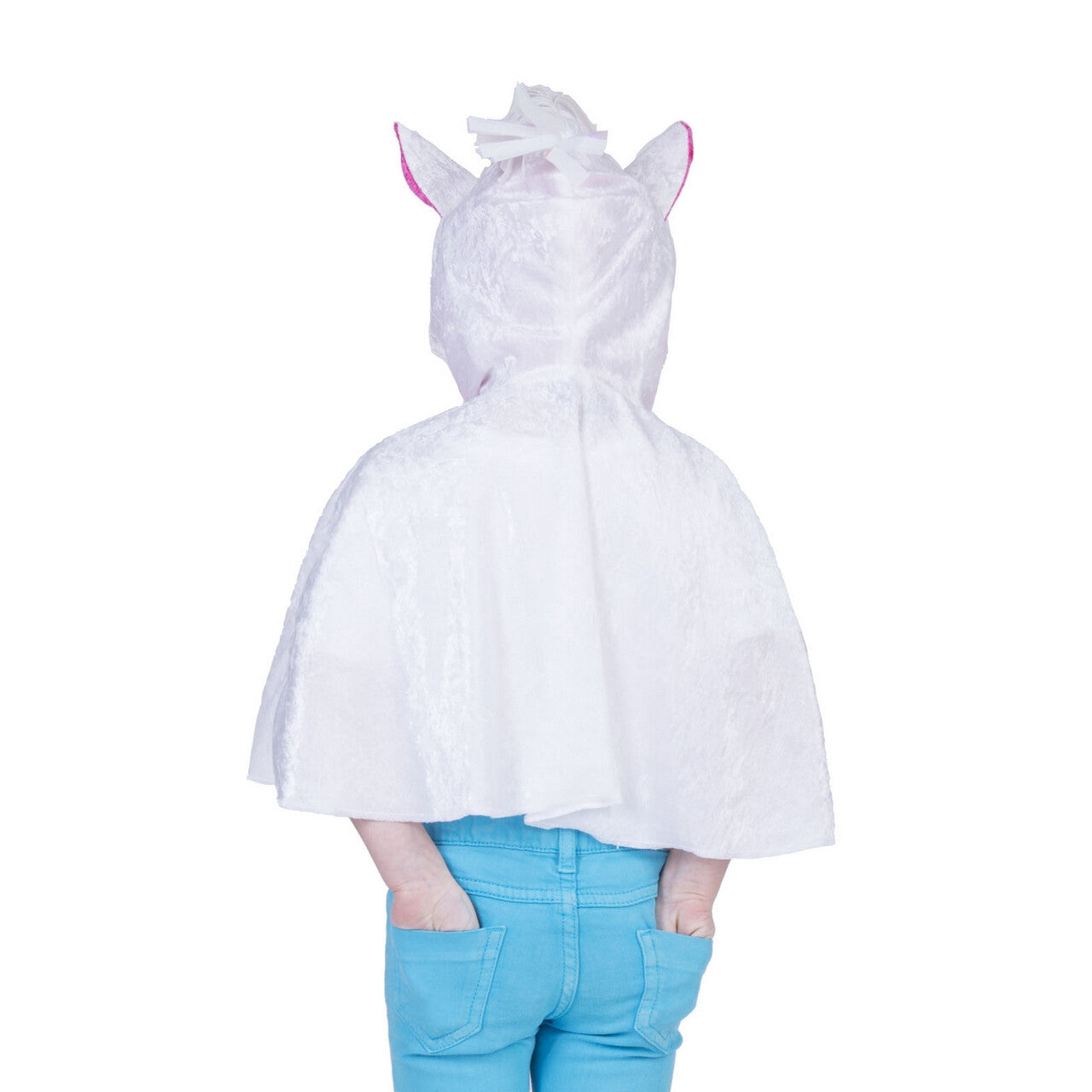 Op deze afbeelding zie je een Kostuums, van het merk Funny Fashion. Cape Regenboog Eenhoorn Magisch Sprookje Meisje