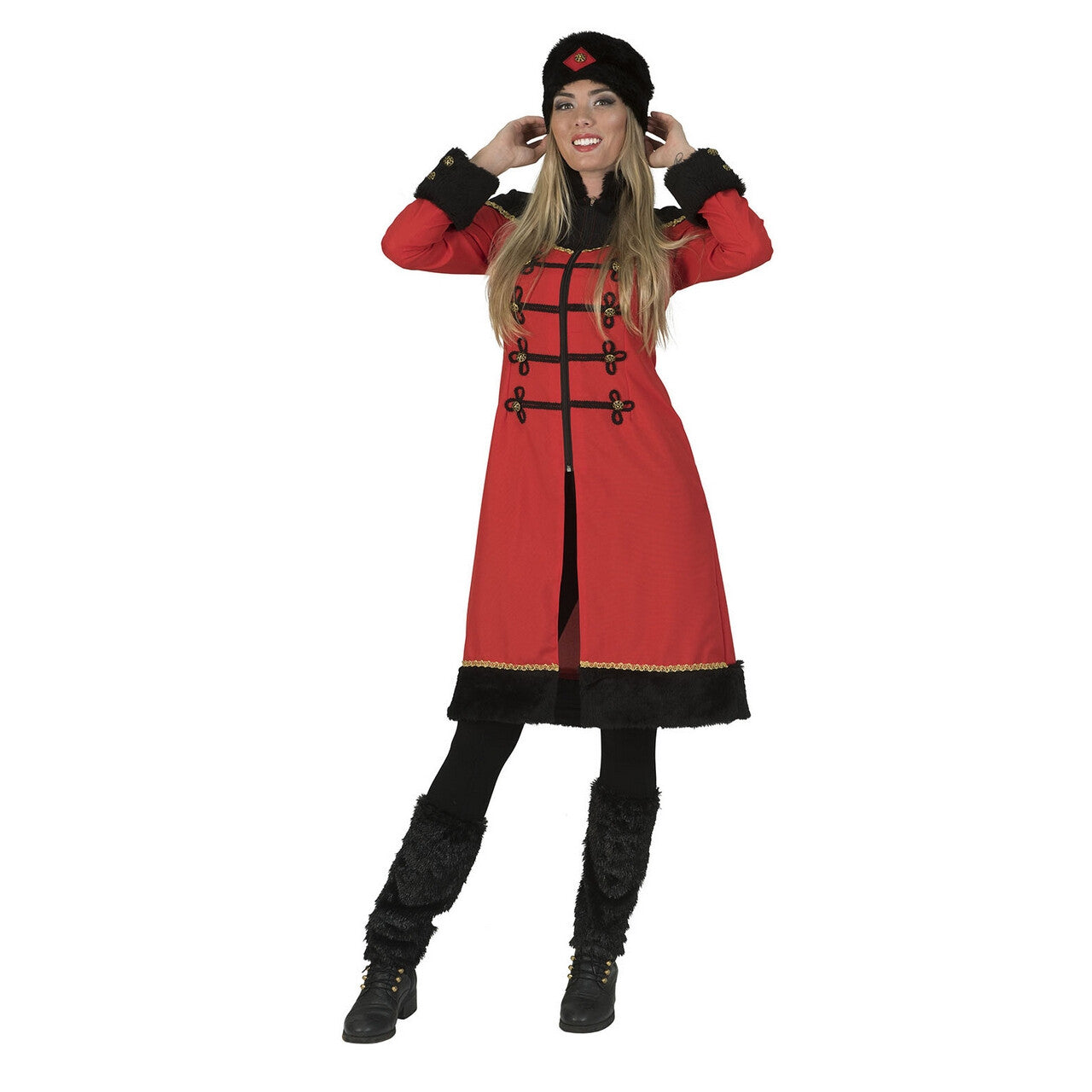 Op deze afbeelding zie je een Kostuums, van het merk Funny Fashion. Woeste Steppe Kozak Martyna Vrouw Kostuum