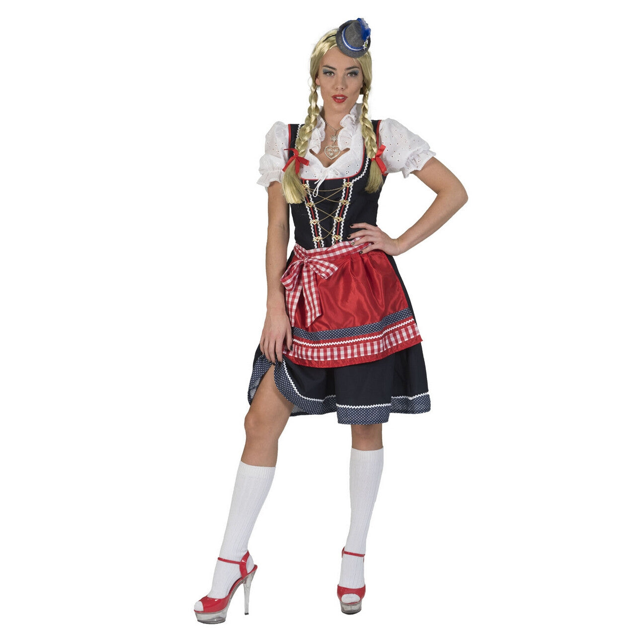 Op deze afbeelding zie je een Kostuums, van het merk Funny Fashion. Annika Uit Beieren Bierfeest Vrouw Kostuum