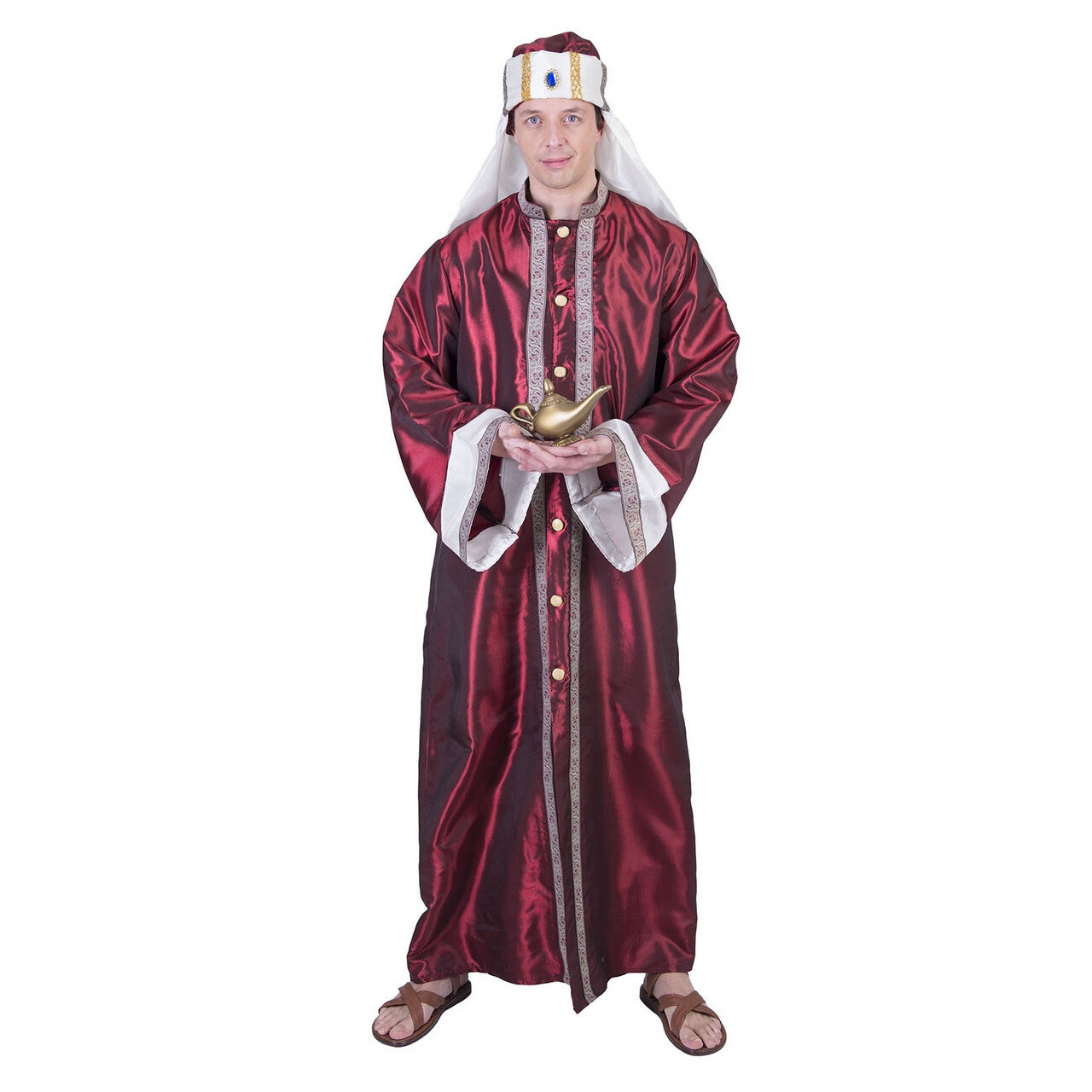 Op deze afbeelding zie je een Kostuums, van het merk Funny Fashion. Perzische 1001 Nachten Sjah Man Kostuum