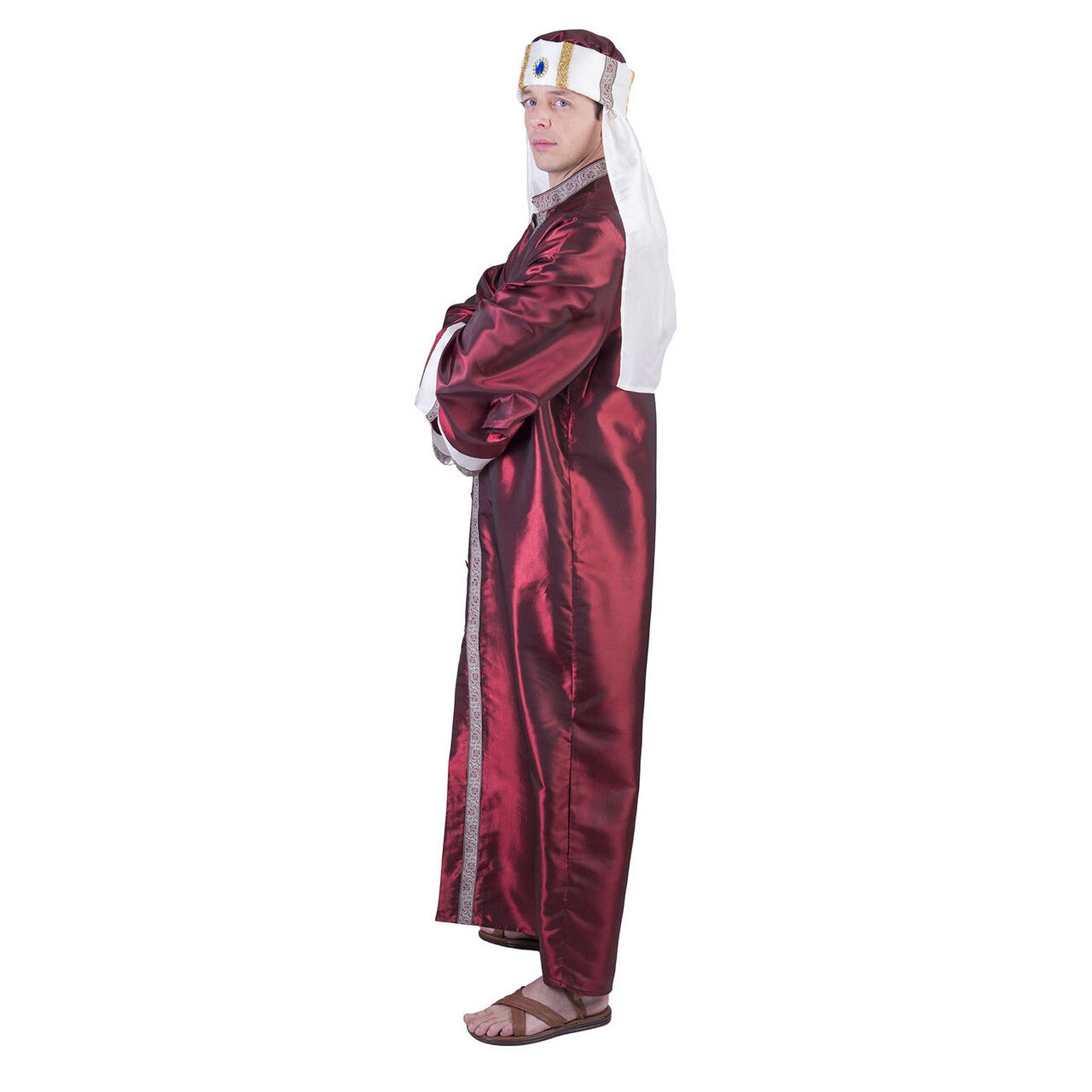 Op deze afbeelding zie je een Kostuums, van het merk Funny Fashion. Perzische 1001 Nachten Sjah Man Kostuum